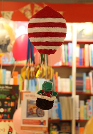 kikker in de luchtballon